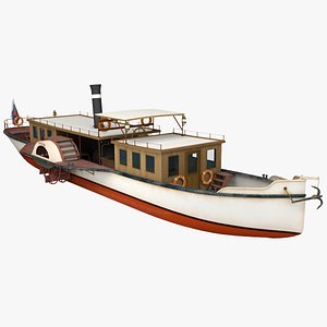 lwo paddle steamboat