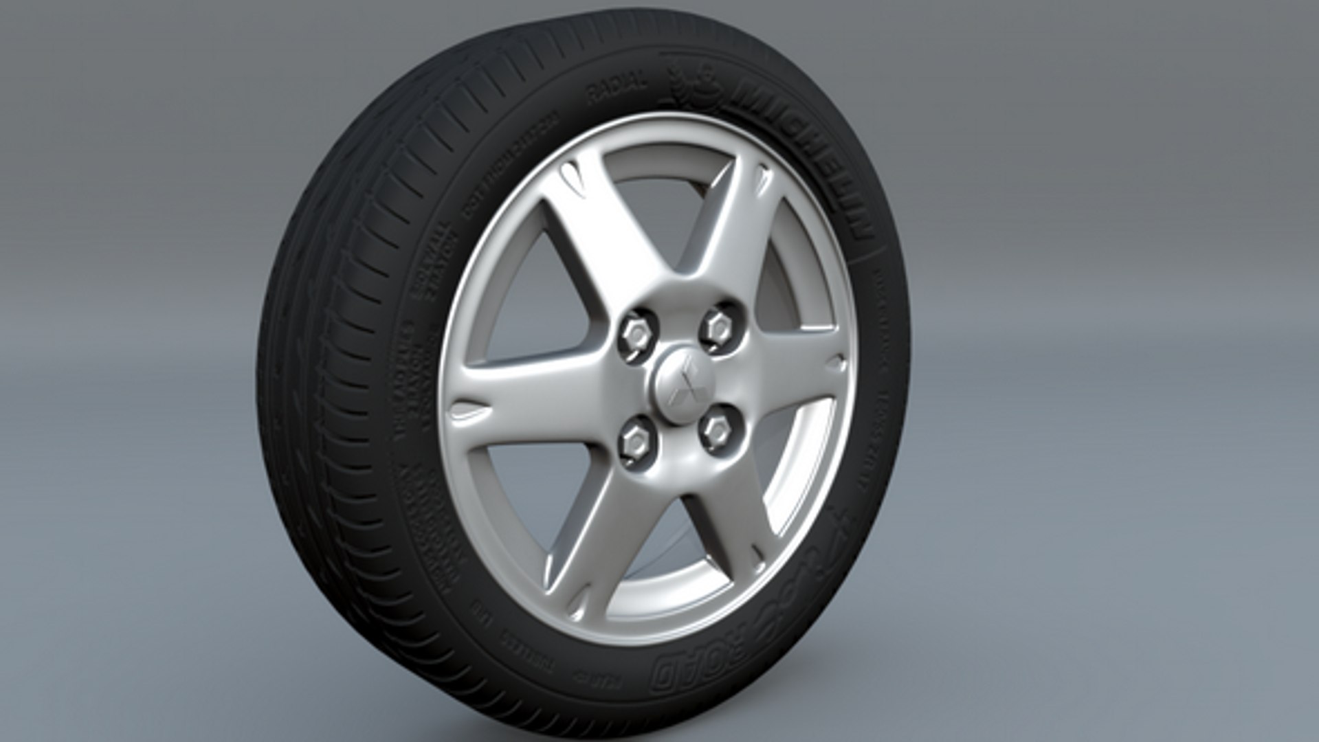 Scene File Tire Rim 3d Ma
