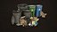 pack urban trash 2 3D model