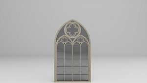 Gothic Window 3D model