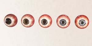 3D eye iris