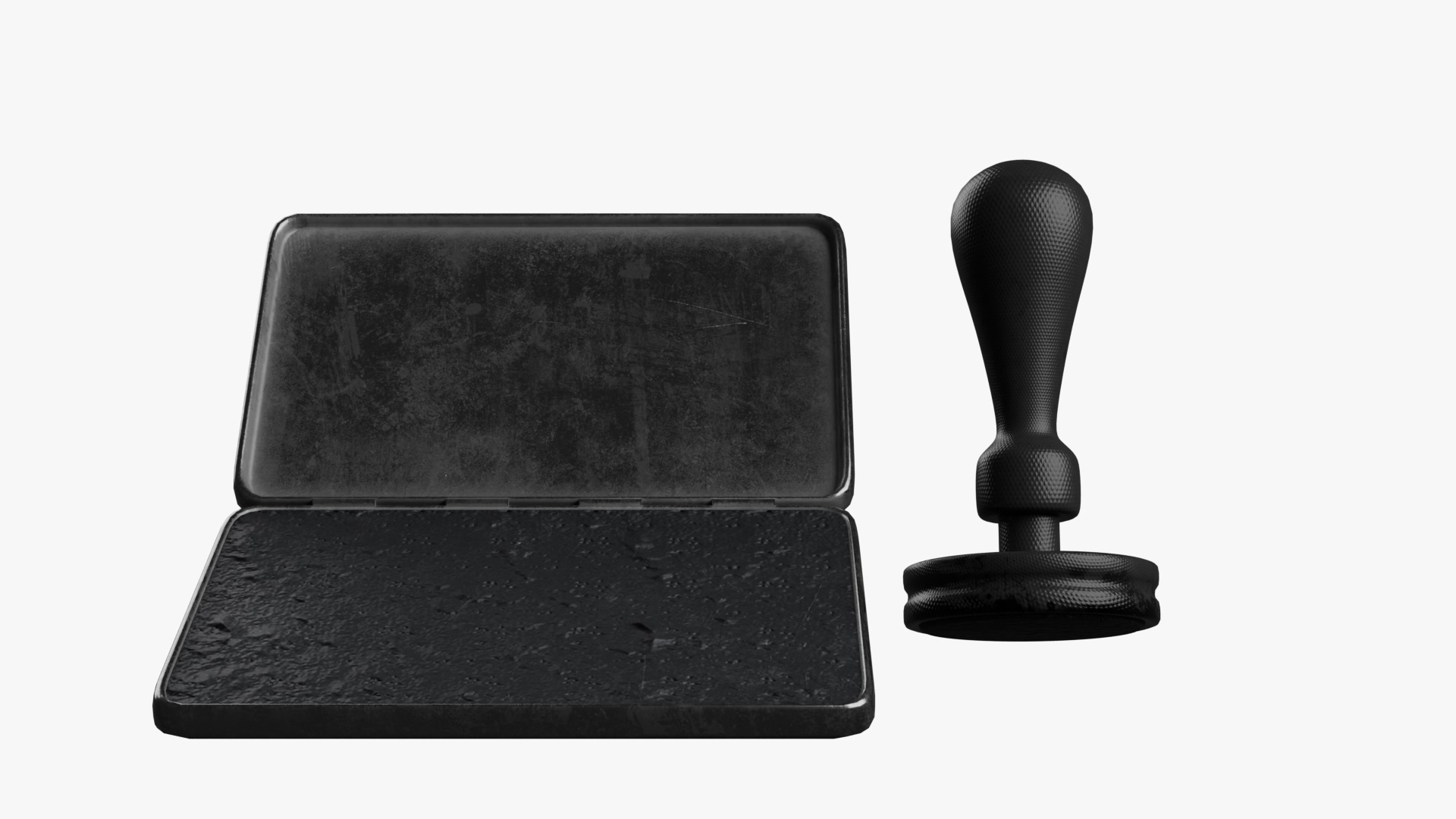 Ink pad and rubber stamp 3D model https://p.turbosquid.com/ts-thumb/za/YBMlEV/jR/ink360/jpg/1719821901/1920x1080/turn_fit_q99/97d25d541ed053d3a9771e1ecf0479fe777728a7/ink360-1.jpg