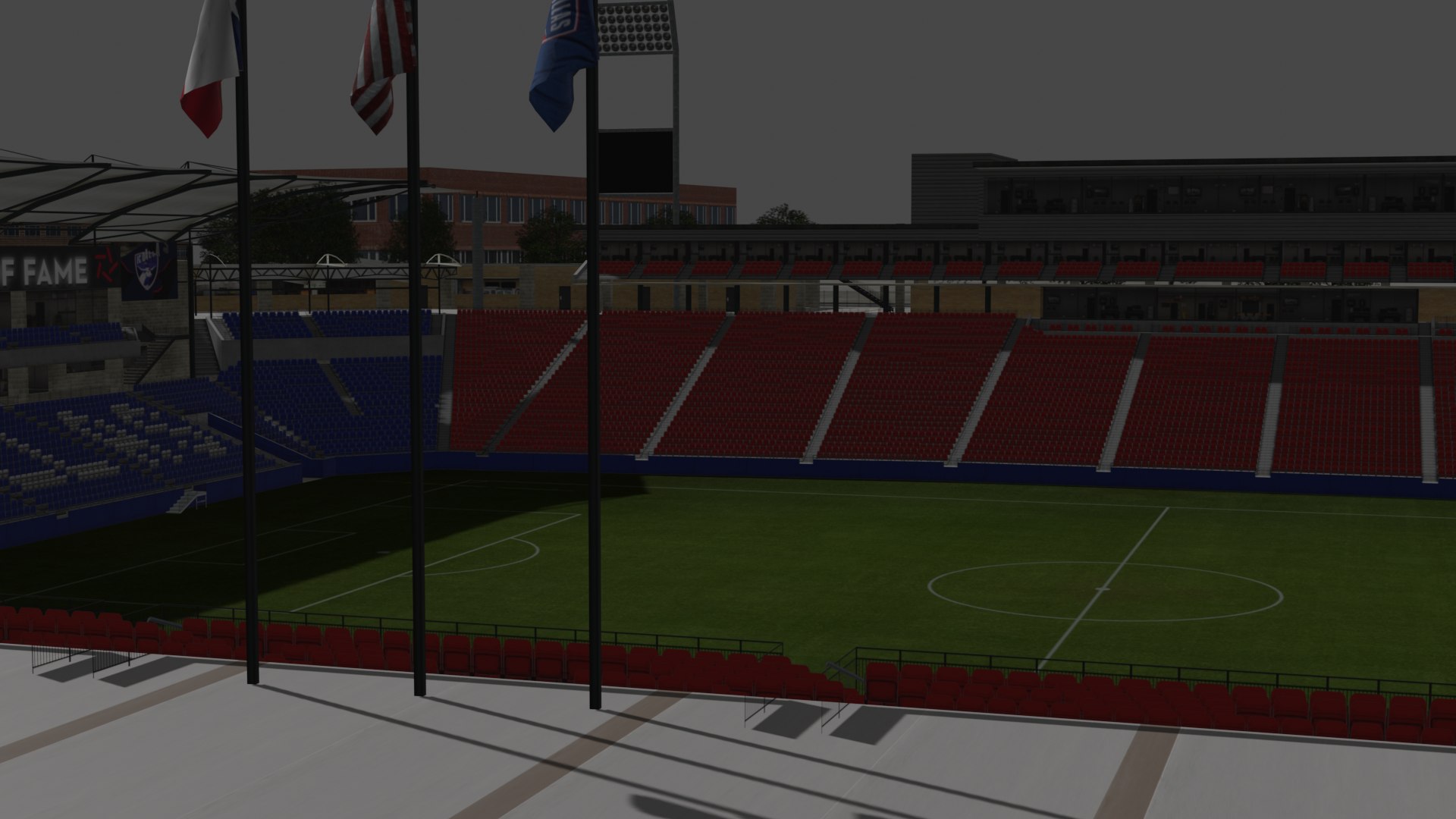 3d dallas toyota stadium turbosquid 2093074