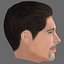 Brad Pitt Head - Low poly head for game