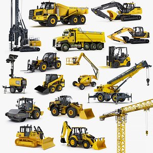 Collection of Construction Equipment v3