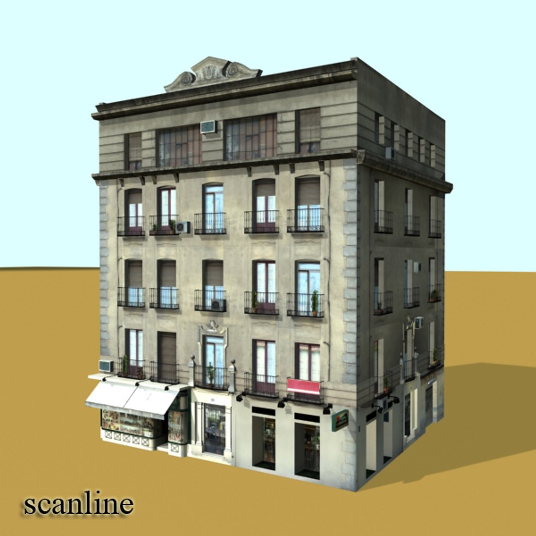 photorealistic building 8 max