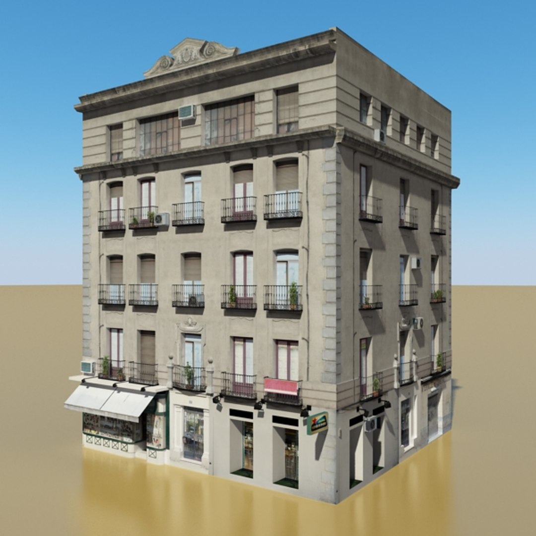 photorealistic building 8 max