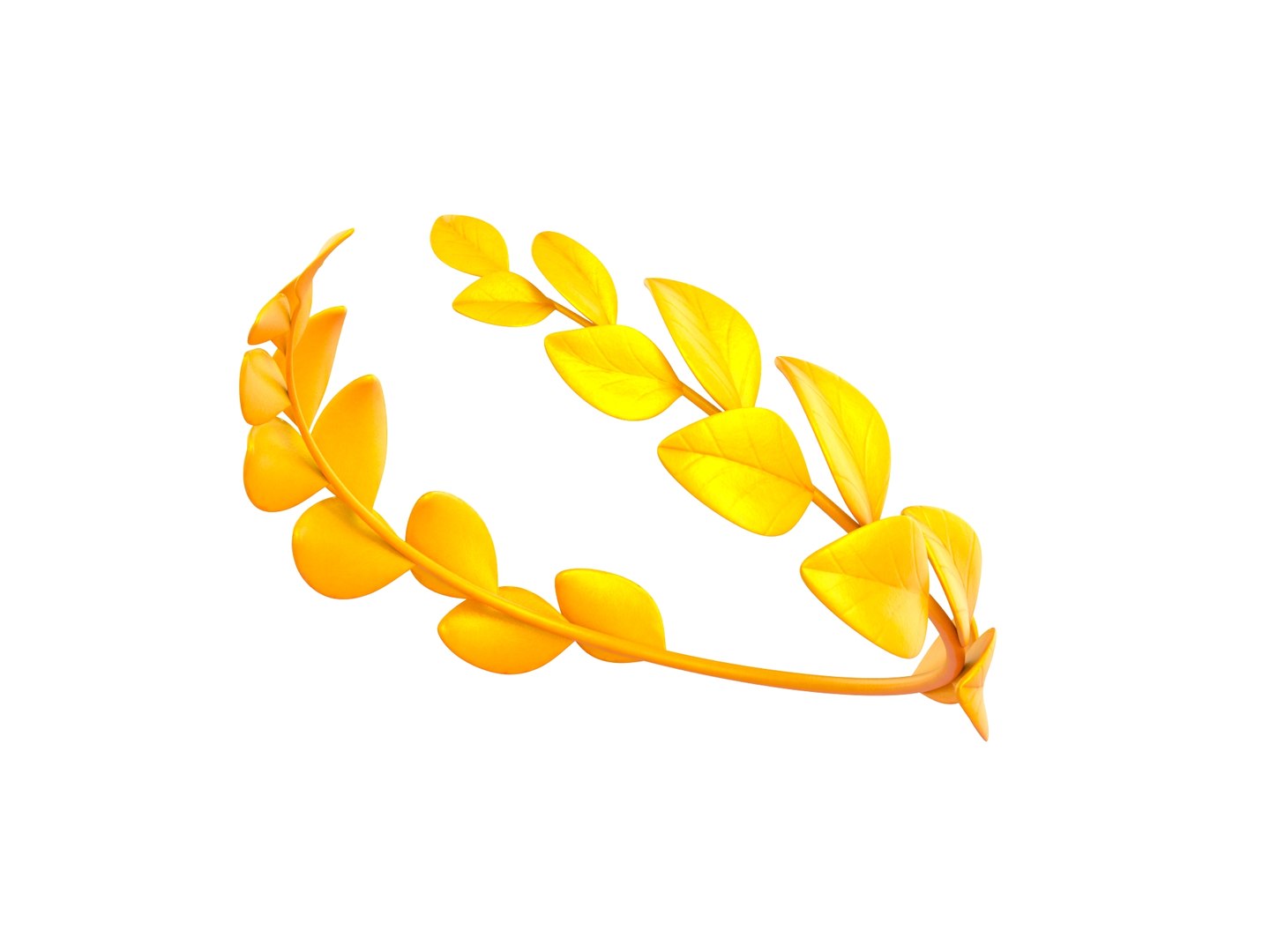 Gold Laurel Wreath