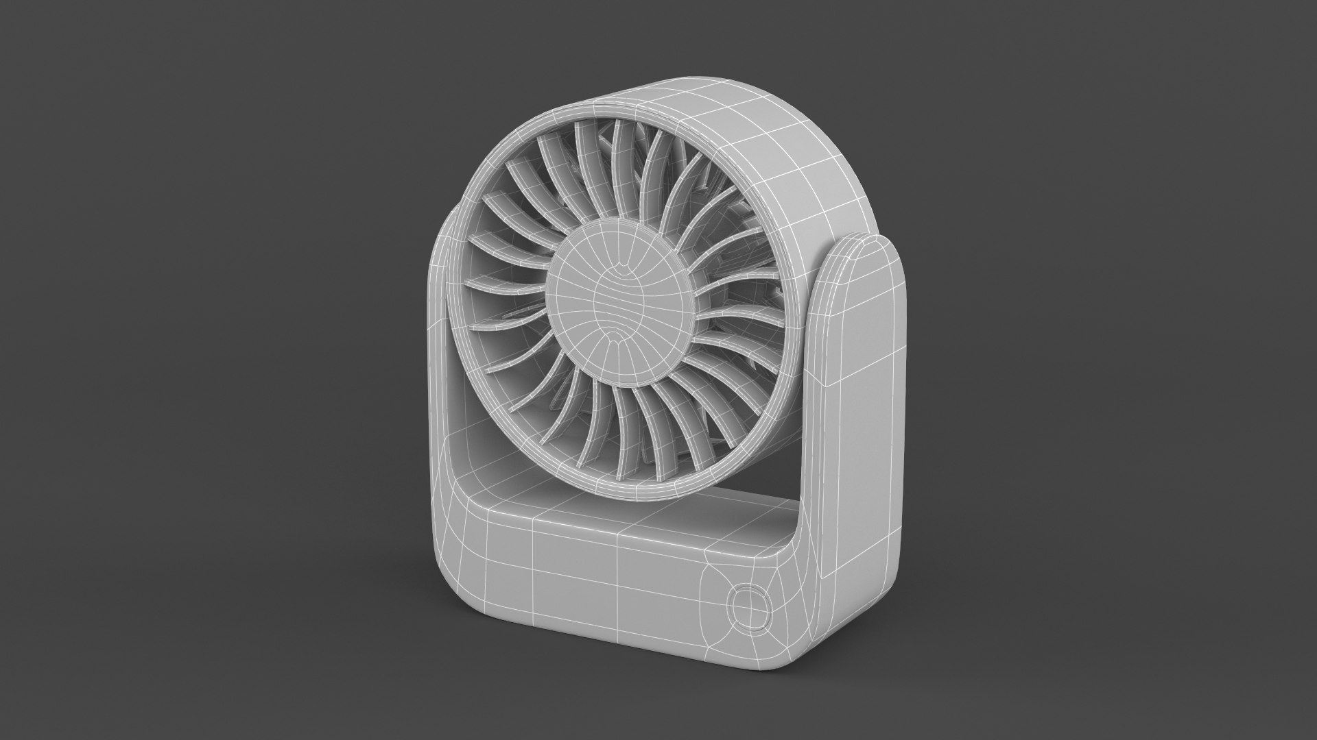 Table Fan 3D Model - TurboSquid 2415048