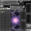 Smartphone moderne à écran tactile noir