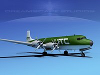 Douglas DC-7C Union Transportation