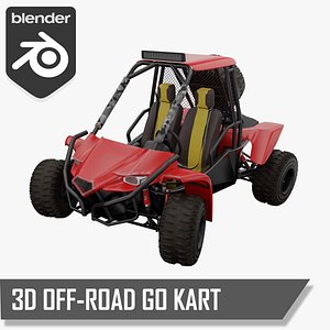 3D Off Road Go Kart 3D model