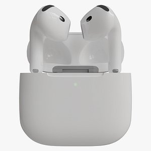 Apple Airpod 4 3D model