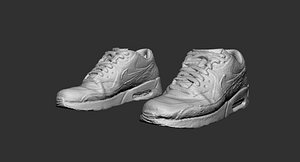 sports shoe scan raw 3D