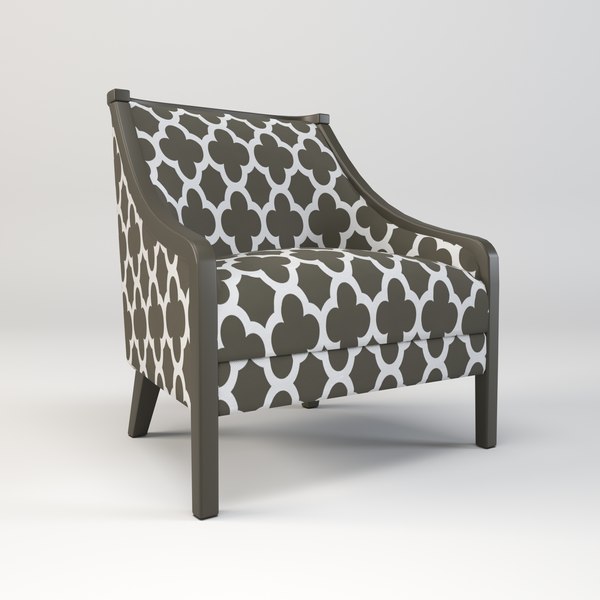 Modelo 3d Silla Decorativa Raymour Flanigan Priscilla - TurboSquid 2204018