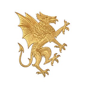 3D Griffon detailed Relief STL