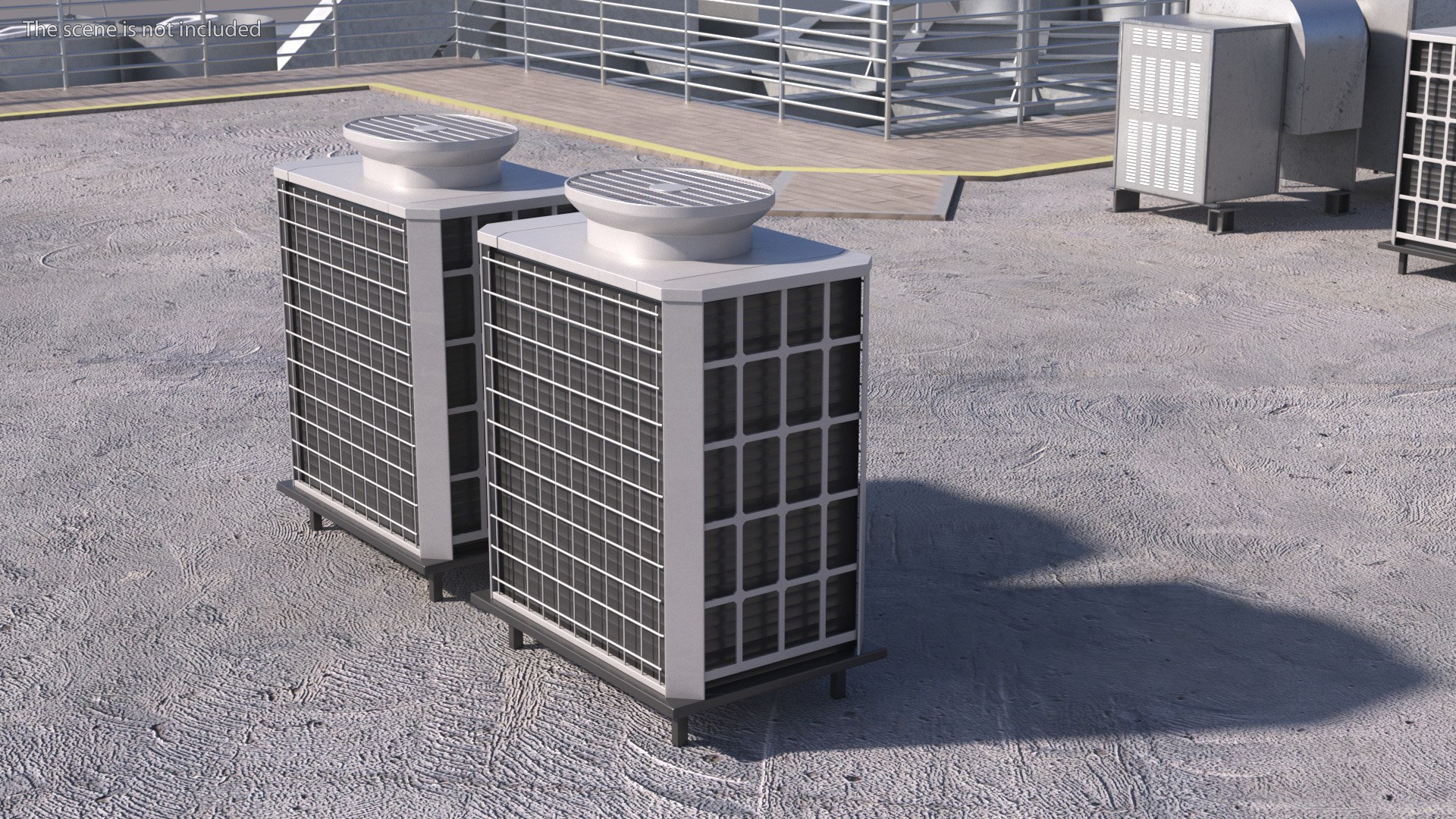 HVAC Outdoor Units Model - TurboSquid 2329713