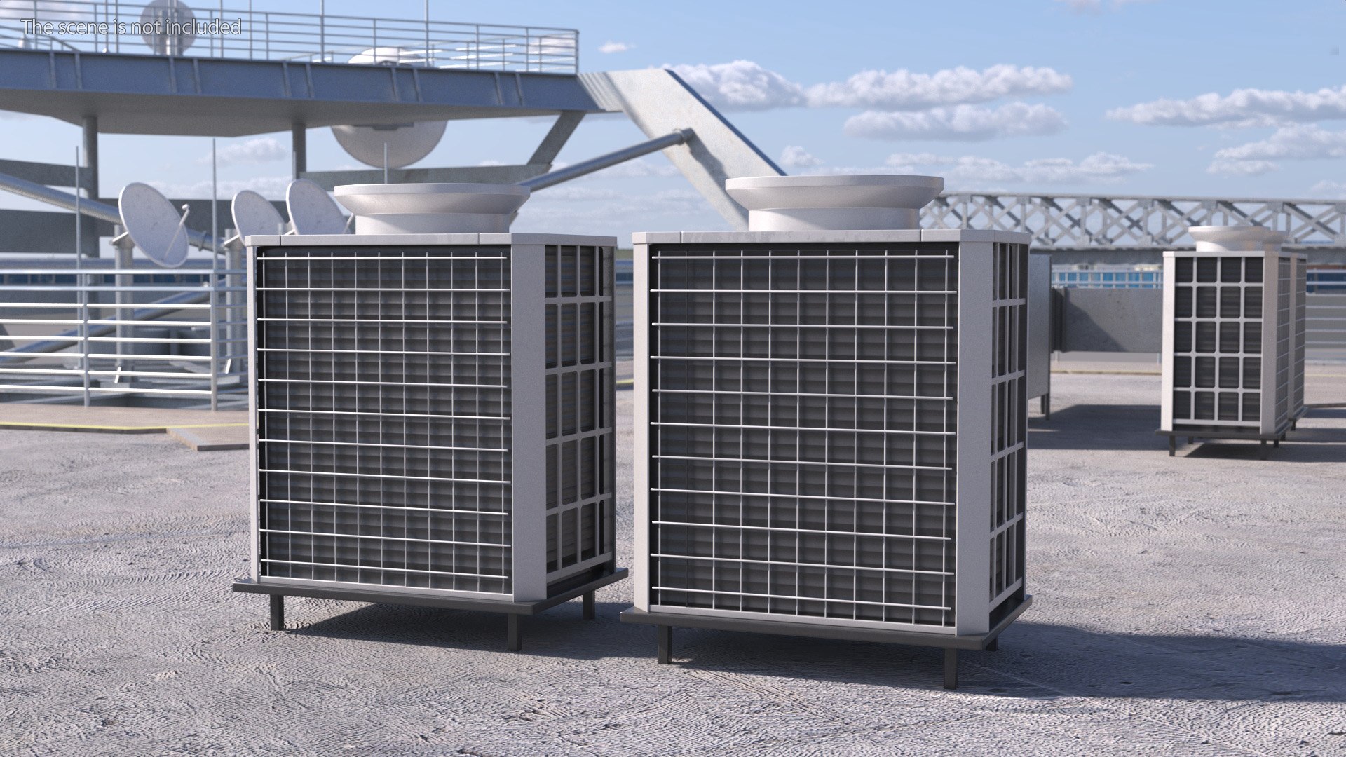HVAC Outdoor Units Model - TurboSquid 2329713