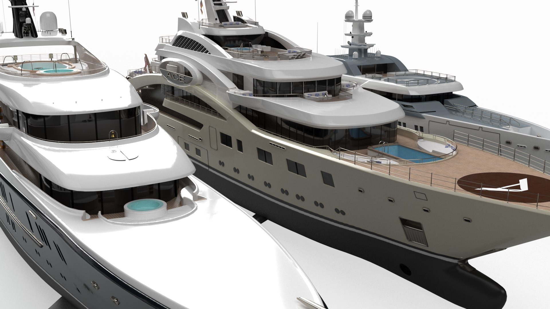 lurssen yacht models