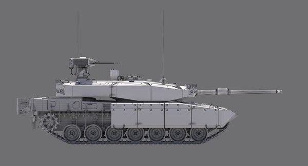 leopard 2 mbt revolution 3d max