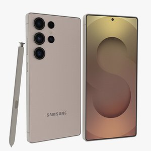 Samsung Galaxy S25 Ultra Titanium Pinkgold 3D model