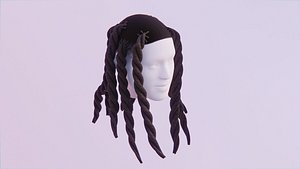 Large Braided Dreads model