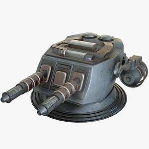 Sci-Fi Laser Turret Mk 2