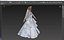Bride Rigged Animated Low Poly