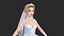 Bride Rigged Animated Low Poly