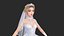 Bride Rigged Animated Low Poly