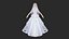 Bride Rigged Animated Low Poly