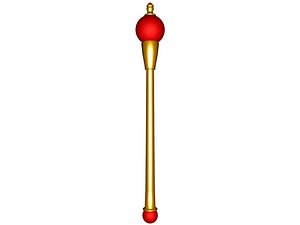 wand 3d model
