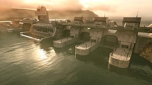 The DAM 3D model