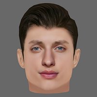 Matt Rife Head - Low poly head for game