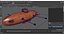 Old Wooden Submarine Rigged for Maya 3D