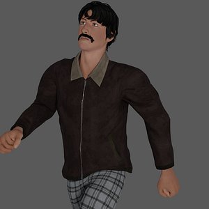Rigged Male Character 35 model