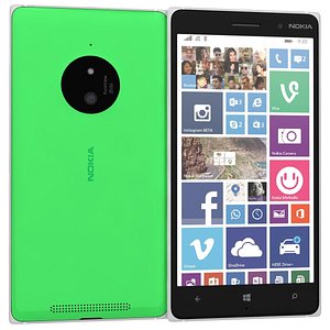 nokia lumia 830 green 3ds
