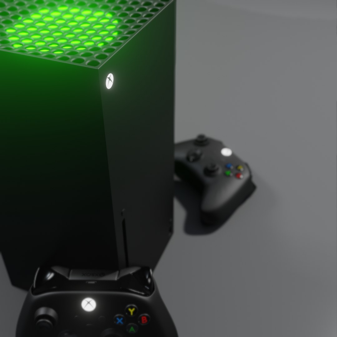 3D Console Xbox Series X Model - TurboSquid 1579252