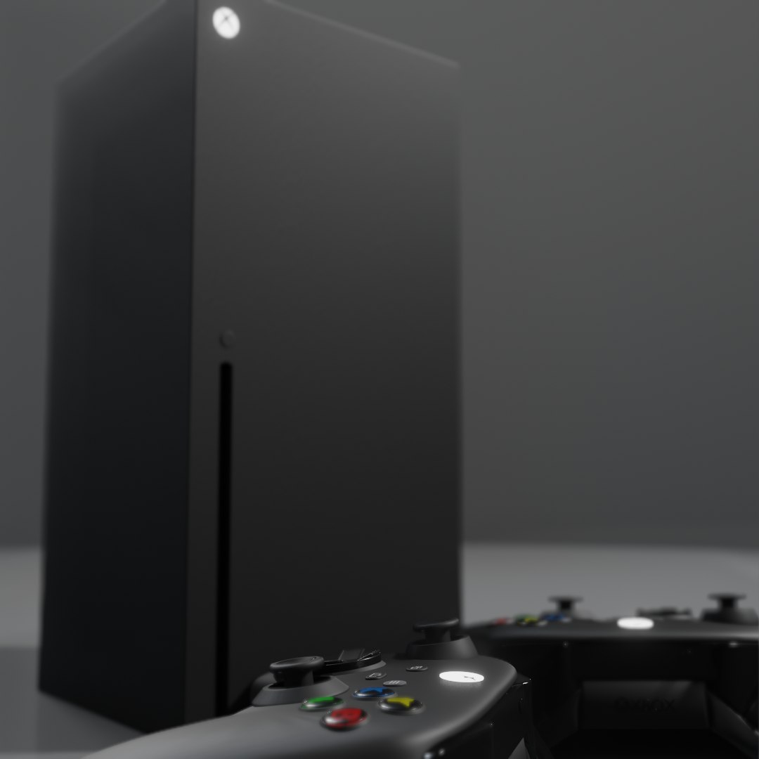 3D Console Xbox Series X Model - TurboSquid 1579252