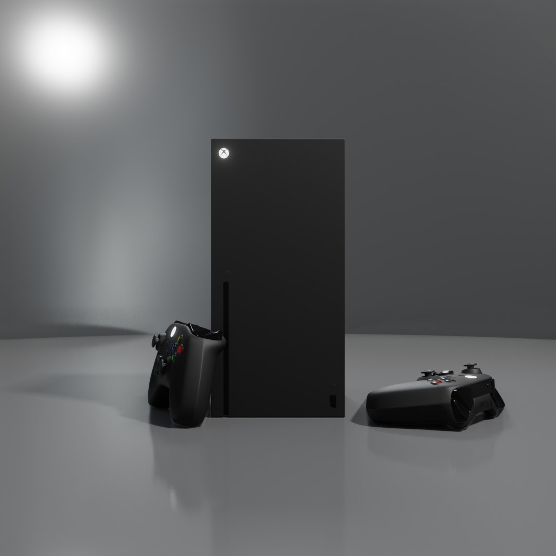 3D Console Xbox Series X Model - TurboSquid 1579252