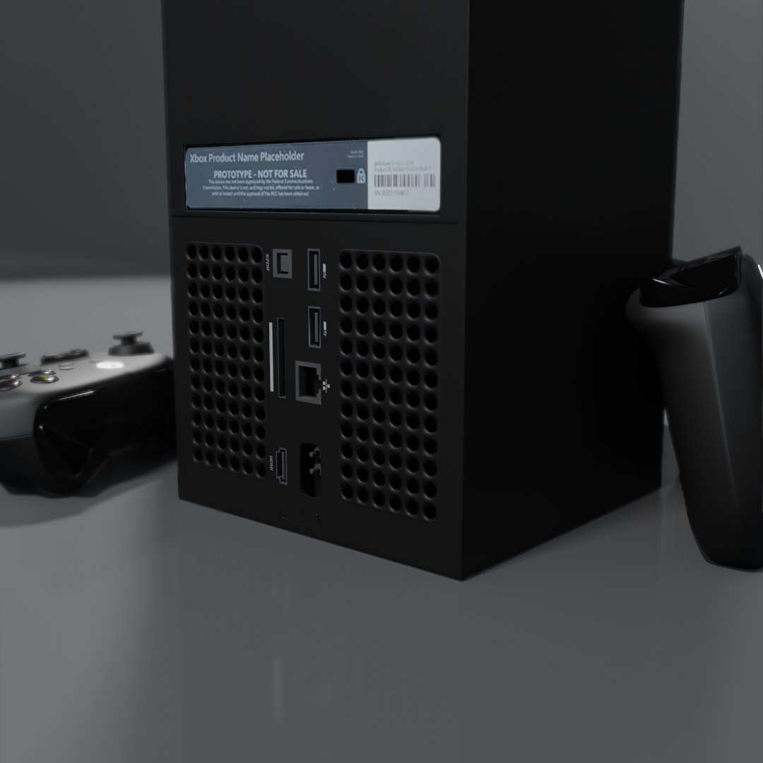 3D Console Xbox Series X Model - TurboSquid 1579252