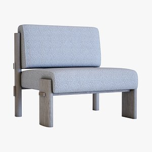 3D Hedalgo Lounge Chair model