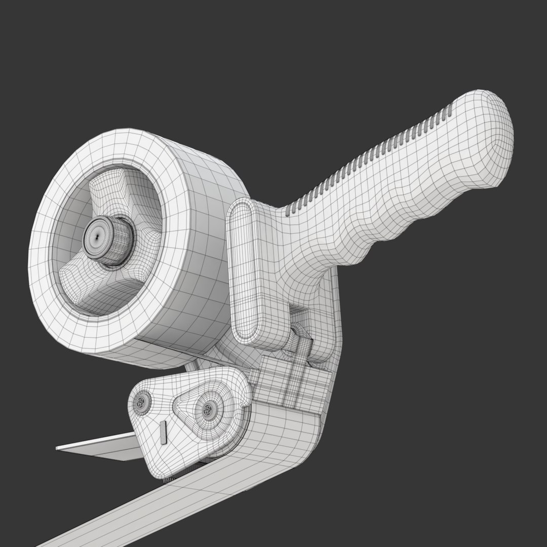 Dispenser tape 3D model - TurboSquid 1249597