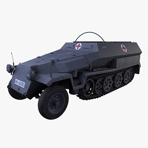 Sd Kfz 251 8 AusfC Krankenpanzerwagen