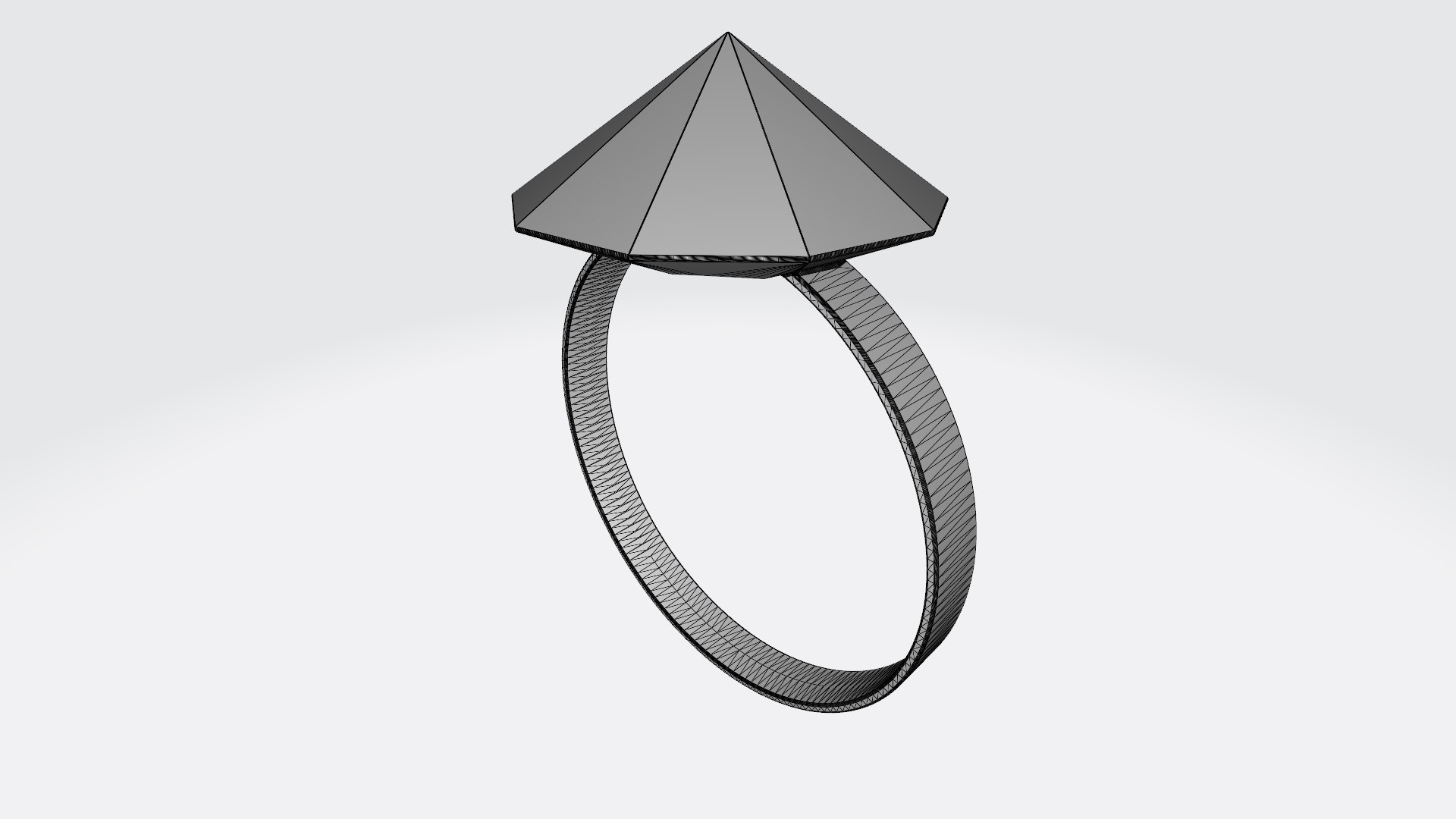 3D Model Crystal Ring - TurboSquid 2305441