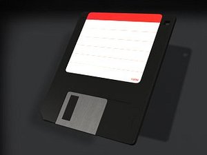 floppy disk 3d max