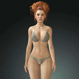 Realistic Bikini Girl Maria model