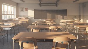 Soviet era classroom