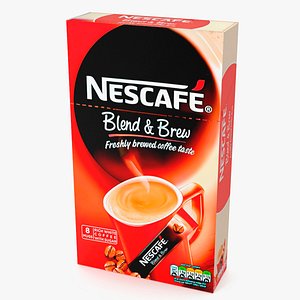 3D Nescafe Blend and Brew Box model