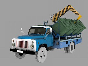 Gaz 53 dump kontainer